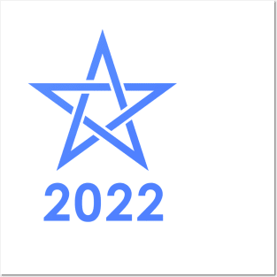 New Year Tees design 2022 Posters and Art